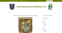 Desktop Screenshot of gartenbauverein-kaisheim.de